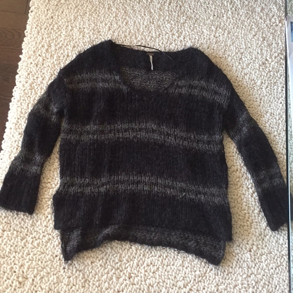Free People Striped Sweater